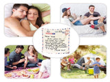 Mother's Day Father's Day Letter Printed Throw Blanket Gifts Soft Flannel Blanket for Bed Couch V1294-YM0523-10343288