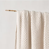 Bianca Sofala Cream Polyester Chenille Throw Rug 130 x 170 cm V442-BCA-THROW-SOFALA-CREAM-RE