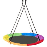 Tree Swing, 40 Inch Saucer Swing, 750lbs Weight Capacity, 900D Oxford Fabric Swing Seat with 2 Tree V952-CSFDQQCSFD407SNPQV0