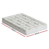 Giselle Bedding Pillowtop Mattress Topper 7.5cm Thick Bamboo Pad for Back Pain Relief Washable TOPPER-BAM75-KS