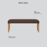 Mesi bench Ottoman - Natural V656-244004