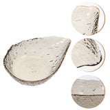 Large Capacity Light Grey Glass Salad Bowl for Serving Fruits, Vegetables, and Food Storage V1370-AZ4-18084