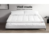 Giselle Bedding Pillowtop Mattress Topper 5cm Thick Mattress Pad for Back Pain Relief & Old Beds TOPPER-MF-D