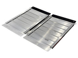 Kartrite Aluminium Wheelchair Ramp 2FT Mobility Ramp with High Grip Surface Safety Side Rails L RAM-WCR-R03-2FT