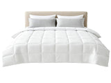 Giselle Bedding Super King Size 400GSM Microfiber Quilt All Season Duvet Quilts Comforter Winter QUILT-RCYF-400-SK