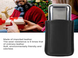 Cigar Case Holder Portable Leather 2 Holder Cigar Case with Stainless Steel Tube for Outdoor Travel V1294-YM0703-3117230048512