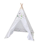 GOMINIMO Kids Teepee Tent with Side Window and Carry Case V227-3720871010000