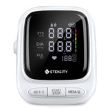 Etekcity Smart Scale for Body Weight, Black & Etekcity Smart Blood Pressure Monitor, White Bundle V398-EKESF14-BPM