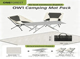 ONEFOREST 3-in-1 Tote Bag Camping Set with Black Ground Mat, Ultralight Foldable Outdoor Kit for V1221-XM-LB4971-ZS137