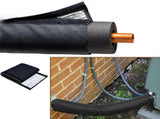 3 Layers HVAC Copper Pipe Insulation Cover, 600D Oxford AC Hose Sleeve, 72x10.2 Inch Flexible Line V1259-DP01-A-663