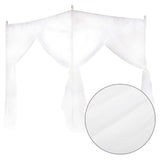 Luxury Princess Three Side Openings Post Bed Curtain Canopy Netting Mosquito Net Bedding V1294-YM0901-JY19763-01