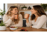 Pure Copper Tumblers for Drinking Set of 4 Copper Cups 312 ml Each Hammered Finish V1192-AZ-W-26393