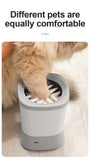 Pet Automatic Paw Cleaner with 360&deg Rotating Silicone Bristles, 2-Speed Settings, Type-C V1385-CWXJQ-ZM-003