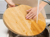 34x34x3cm Bamboo Cutting Board Kitchen Chopping Board for Cutting Vegetables Fruits Bones V1294-YM0901-3118200070711
