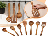 Kitchen Utensil Set - Wooden Utensils V1237-ZY-203-3398