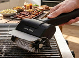 Rechargeable Electric Grill Brush, Stainless Steel Wire Roller BBQ Cleaner Tool Kit for Outdoor V1265-AU-257-DAN