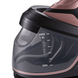 Professional Steam Iron with Ceramic Soleplate and 1.5L Detachable Water Tank for Home Use, Vertical V1341-ZY-9X4CJCSD-ROSEGOLD