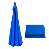 Patio Umbrella Replacement Canopy, 10ft/11ft Umbrella Top Outdoor Umbrellas Covers with 6/8 V1366-AZ2-W-14253