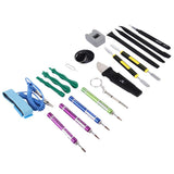 Professional Screwdriver Repair Kit For Iphone 7 / 7 Plus With Leather Handbag PRL-6890PTE