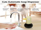 Automatic Soap Dispenser, Kids Foaming Soap Dispenser with 2-Level Adjustable Foam, USB V1366-AZ2-W-05954