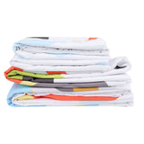 3Pcs/Set Polyester Fiber Quilt Cover Pillowcase Kit Comfortable Household Bedroom Bedding V1294-YM0901-3117200096714