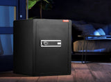 Single Door 4.0 cu.ft Safe Box with Key Lock & Password, Safe Lock Box with Fireproof Bag, Key Rack, V952-DMBXXLS452CUYI3X5V9