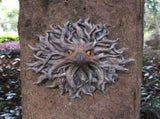 Eagle Head Tree Decor Lifelike Resin Tree Root Eagle Head Pendant Hanging Decoration for Garden V1294-YM0901-3111240170211