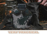 Outdoor Camping Water Kettle Aluminium Canteen with Camouflage Cover for Hiking V1369-AZ3-W-13361