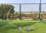 2M White Wedding Hoop Arch Metal Flower Ring Display Frame Balloon Circle Rack Backdrop for Wedding V985-WEDDINGHOOPNEW