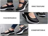 Women's Lightweight Shockproof Running Shoes, 1 Pair Black Sneakers for Fitness, Outdoor Sports and V1192-AZ-W-22538