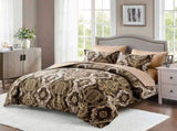 Damascus Aurelia Bloomscape Quilt / Doona / Duvet Cover set V745-AQ082027Q3
