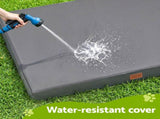 i.Pet Dog Bed XL Water-resistant Egg Crate Foam Orthopedic Pet Mat Grey DBED-PAD-XL-GY