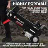 Baumr-AG 10 Tonne Electric Hydraulic Wood Log Splitter - HPS3800E V219-LGSELEBM3M8A