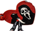 Halloween Faux Cashmere Area Rug - Festive Spooky Decor Floor Mat V1192-GMCS-0827-006