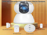 3MP Security Camera 2.4G WiFi Smart Indoor Monitoring Cam with Night Viewing 2 Way Phone APP Remote V1294-YM0901-HS7062