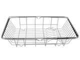 Kitchen Draining Rack Retractable Stainless Steel Multipurpose Sink Draining Basket for Fruit V1294-YM0901-3118230219611