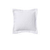 Bianca Cassiano White Square Filled Cushion 43 x 43cm V442-BCA-CUSHION-CASSIANO-WHITE-SQ