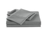 Royal Comfort Bamboo Cooling 2000TC Sheet Set Double - Mid Grey ABM-10002301