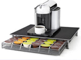CARLA HOME K-Cup Coffee Pod Drawer for 36 Coffee Pods Storage for Home Kitchen Counter Organizer LSB-36262