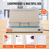 VEVOR Thermal Machine, 500 Sheets Capacity Book Machine, Thermal Book Binder 50mm V952-JZJ20500Z126NIUG7V3