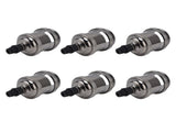 6 Pcs Lamp Holder Metal E26 E27 Screw Retro Lighting Base Accessories with Ground Aluminum V1294-YM0714-3119210198014