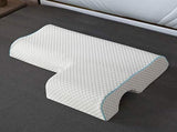 Memory Foam Cuddle Pillow, Shoulder Pillow for Sleepers, Arm Pillow with Arm Hole for Sleeping, V1189-LWWAL-20260401-05462