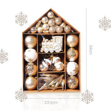 70-piece Christmas Tree Xmas Balls Decorations Baubles Hanging Party Ornament V462-SP-67-01