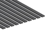 61 Pack Deck Balusters, 82 cm Galvanized Steel Railing Spindles, Hollow Rectangle Metal Decking V952-BPKLGZT61G328HWPY001V0