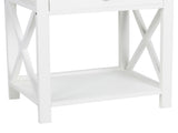 Levede 2x Bedside Tables Drawers Side EB0604X2