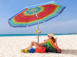 Mountview 2M Outdoor Beach Umbrellas Sand Colorful UA0194-200-RB