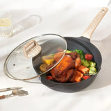 VEVOR 17 Piece Pots and Pans Set Granite Nonstick Kitchen Cookware Black V952-LGTZLGTFLTCYRQCBTV0