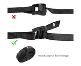 2 pcs Wood Gymnastic Rings - Olympic Gym Rings with Adjustable Straps, Heavy Duty Gym Equipment for V1263-JX-1207