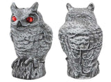 Solar Powered Owl Glowing Eyes Lifelike Appearance Waterproof Sun Resistant Bird Repeller for Home V1294-YM0716-3111220170011