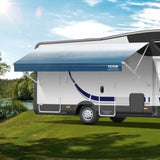 VEVOR RV Awning Fabric Replacement, 3.72m Fabric Length for 3.96mAwning, Heavy Duty 3-Ply 16oz PVC V952-FCZYPML13YC0JJS9NV0